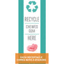 Used Chewing Gum Receptacle